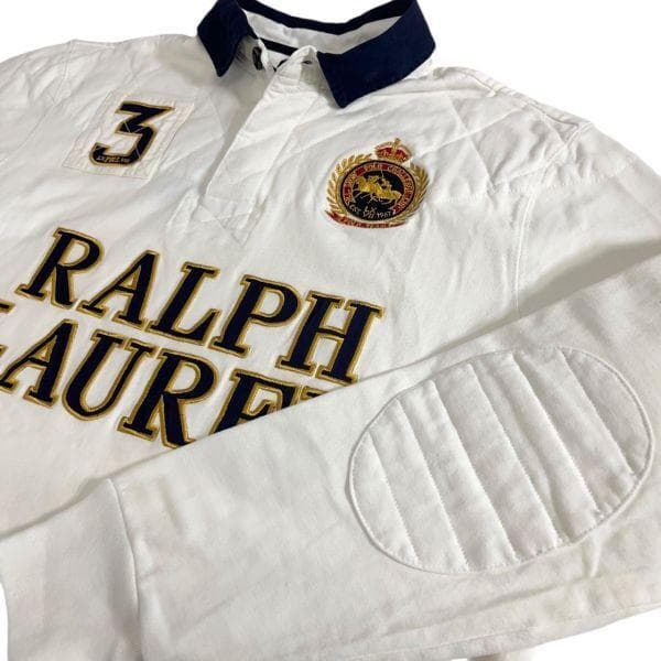【新品・未使用品】 ポロラルフローレン Lサイズ ラガーシャツ ポロシャツ 刺繍