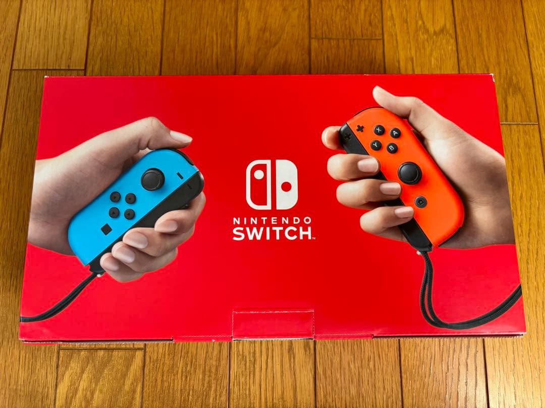新品 任天堂Switch ネオンブルー/(R)ネオンレッド バッテリー強化版