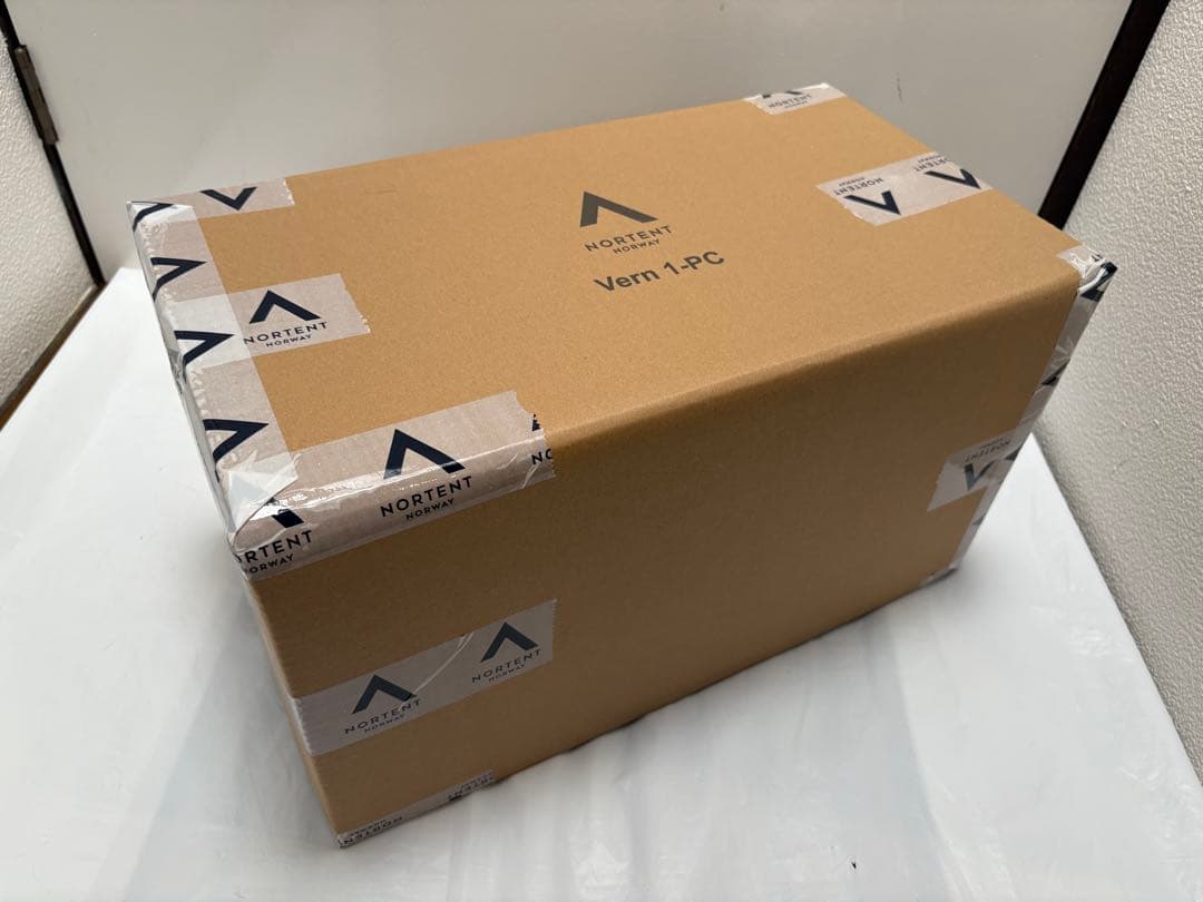 nortent Vern 1-PC テント ポリコットン オークブラウン