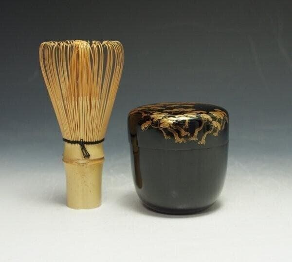 松蒔絵棗 茶道具