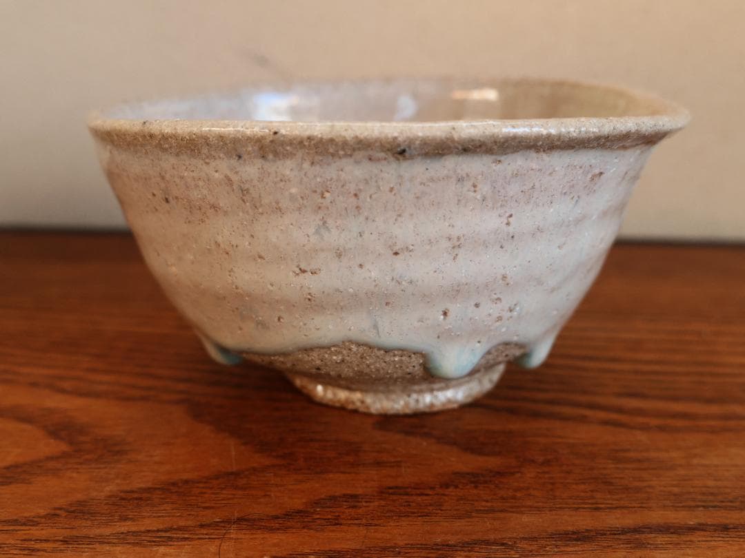 斑唐津茶碗　西岡小十