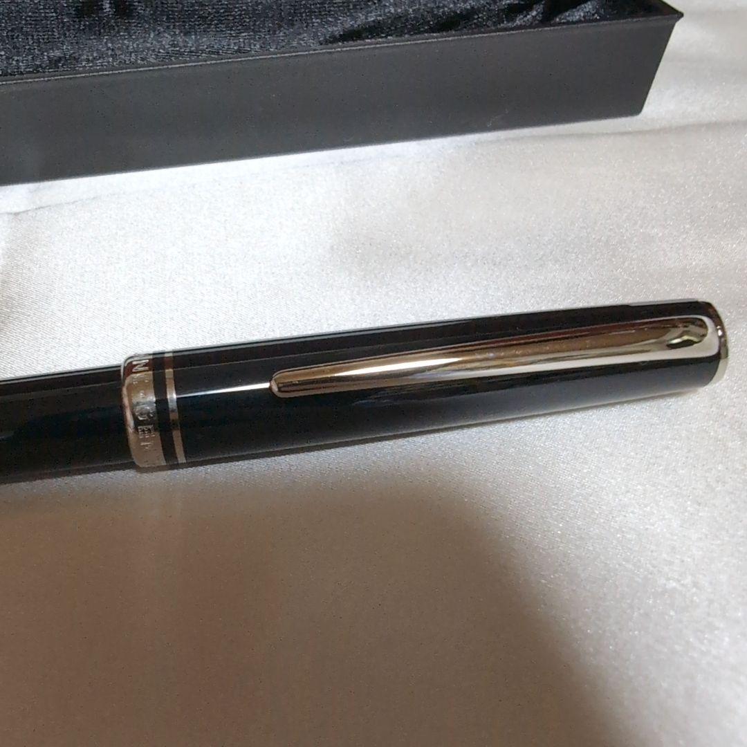 【未使用品♪】 モンブラン ジェネレーション ボールペン プラチナ × ブラック
