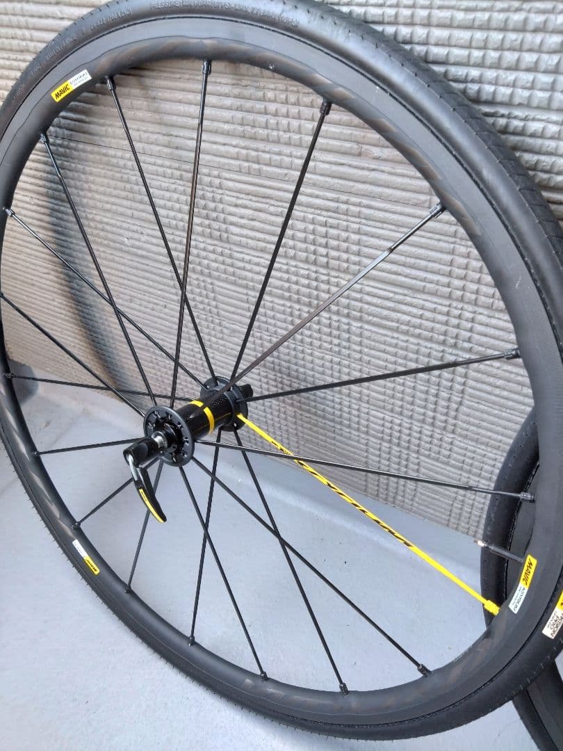 【状態良好】MAVICキリシウムプロ　エグザリット【リムブレーキホイール】