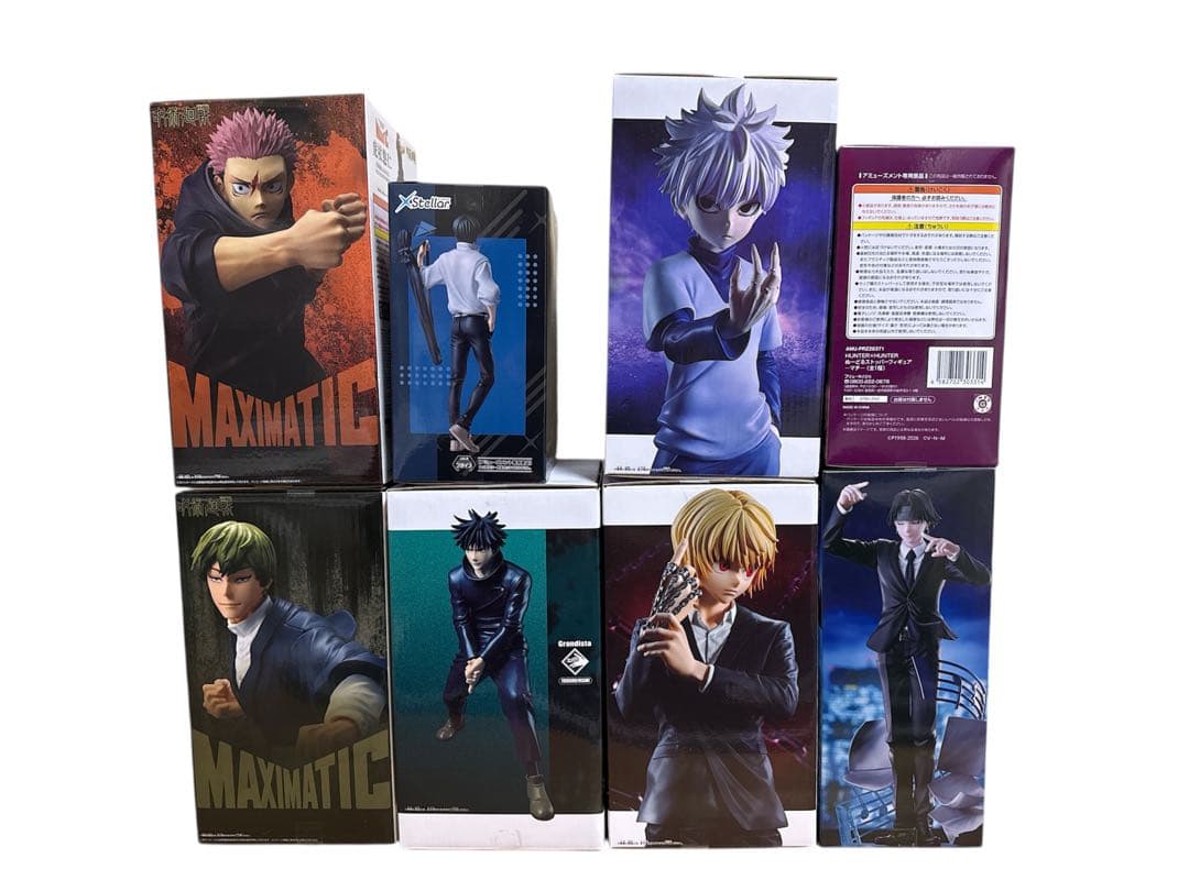 【未開封】呪術廻戦&HUNTER×HUNTER フィギュア 8点セット