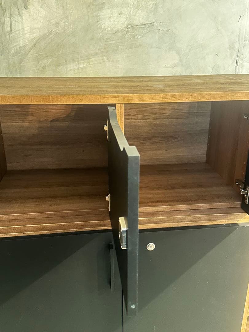 【東京都23区配送無料】オフィス　棚　キャビネット　事務所　書類　収納　セット