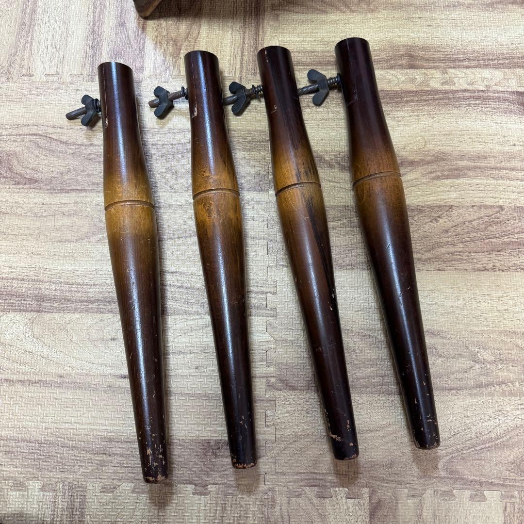 飛騨産業　キツツキマーク　アンティーク 木製テーブル　　ローテーブル