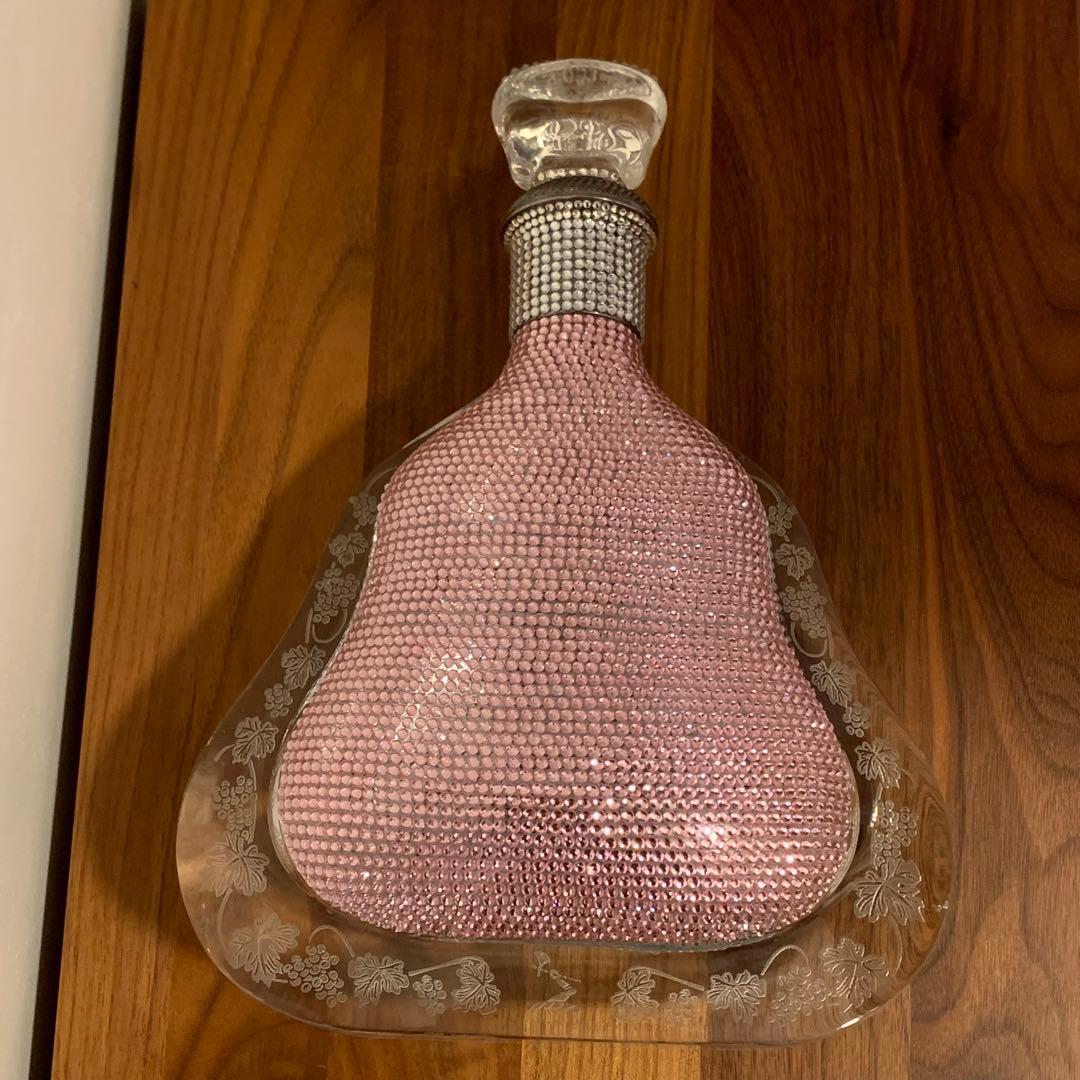 リシャール・ヘネシー⭐️デコレーション⭐️クリスタル⭐️置物⭐️空ボトル⭐️空瓶⭐️オブジェ