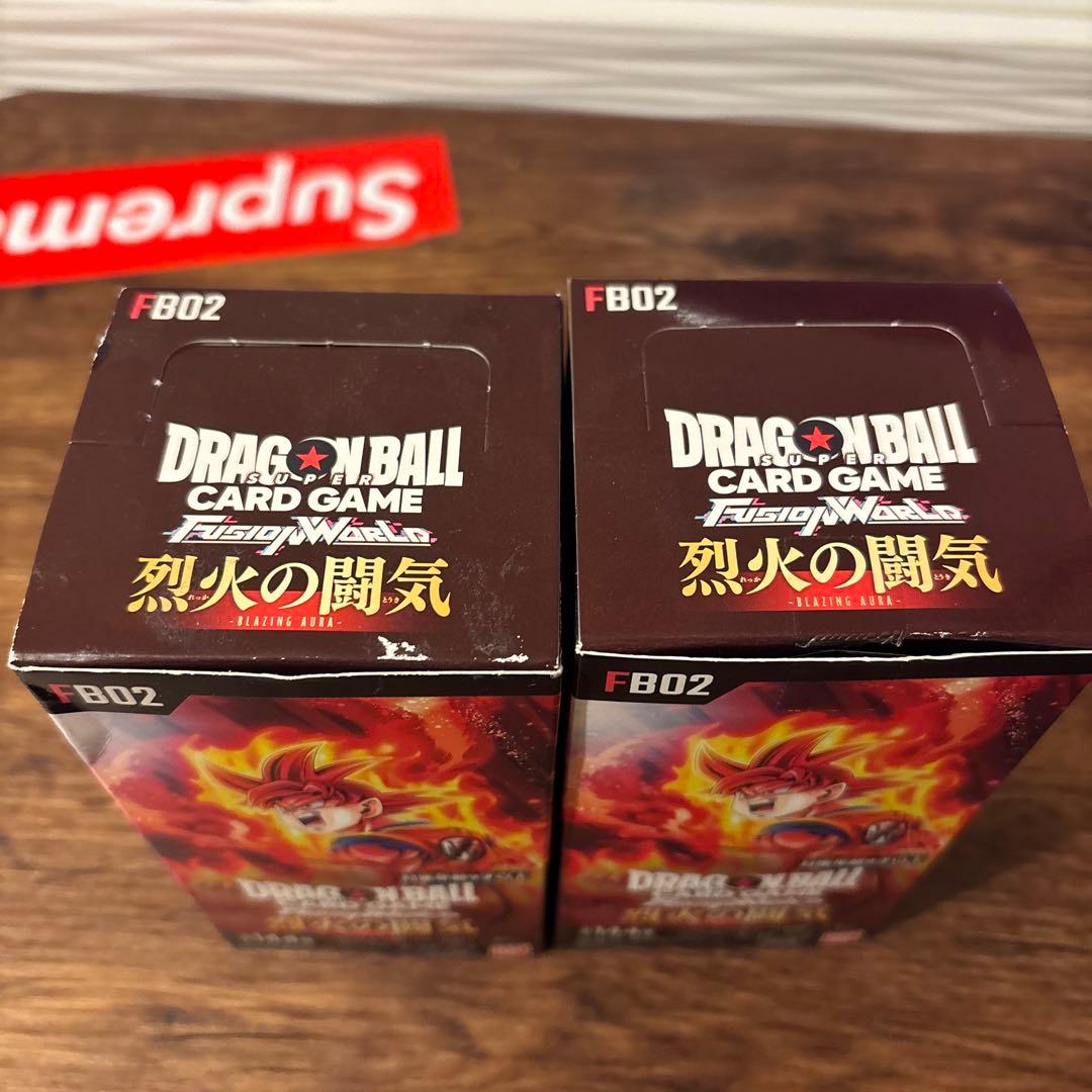 ドラゴンボールスーパーカードゲーム 烈火の闘気2ボックス 封入率完全一致