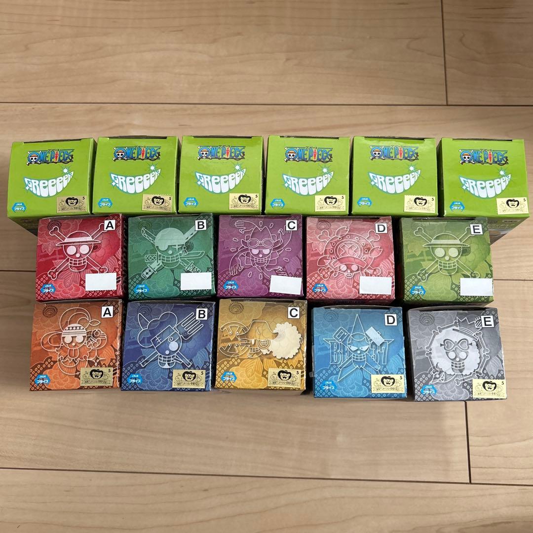 ワンピース ワーコレ WANOKUNI STYLE GReeeeN フィギュア