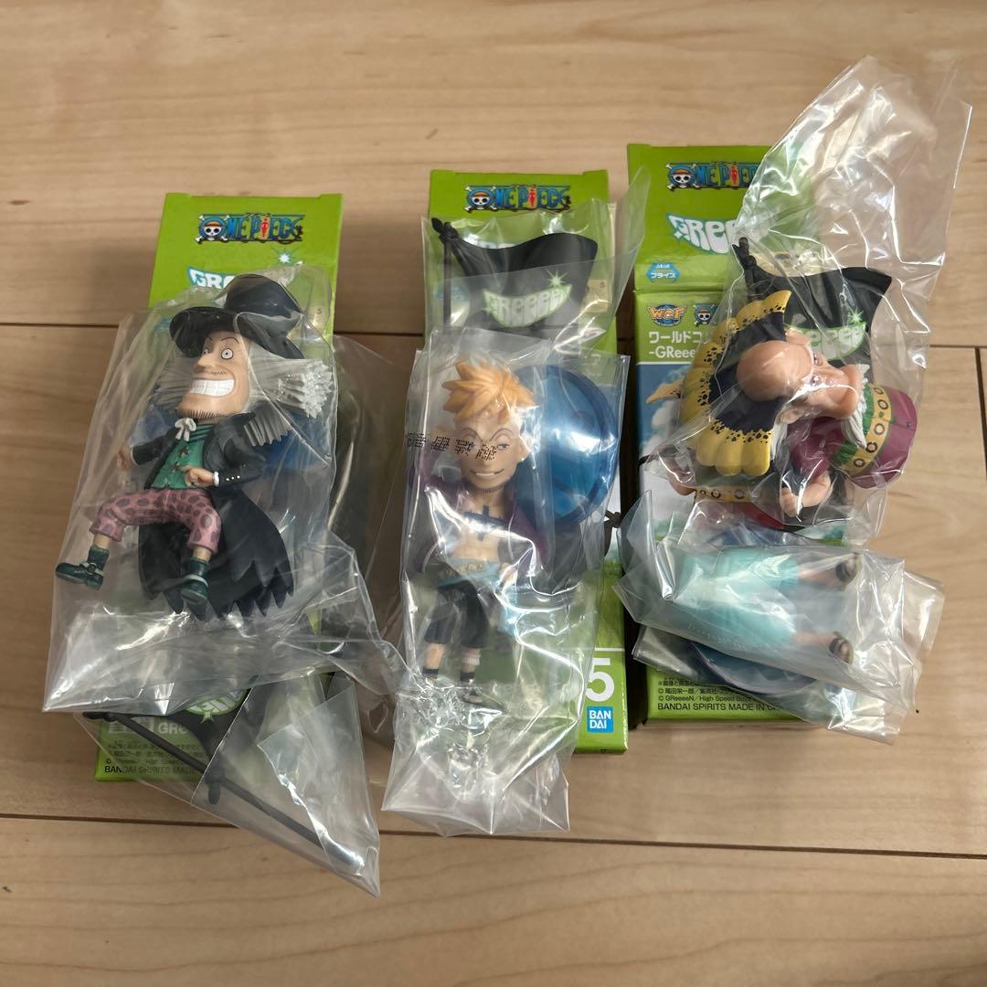 ワンピース ワーコレ WANOKUNI STYLE GReeeeN フィギュア