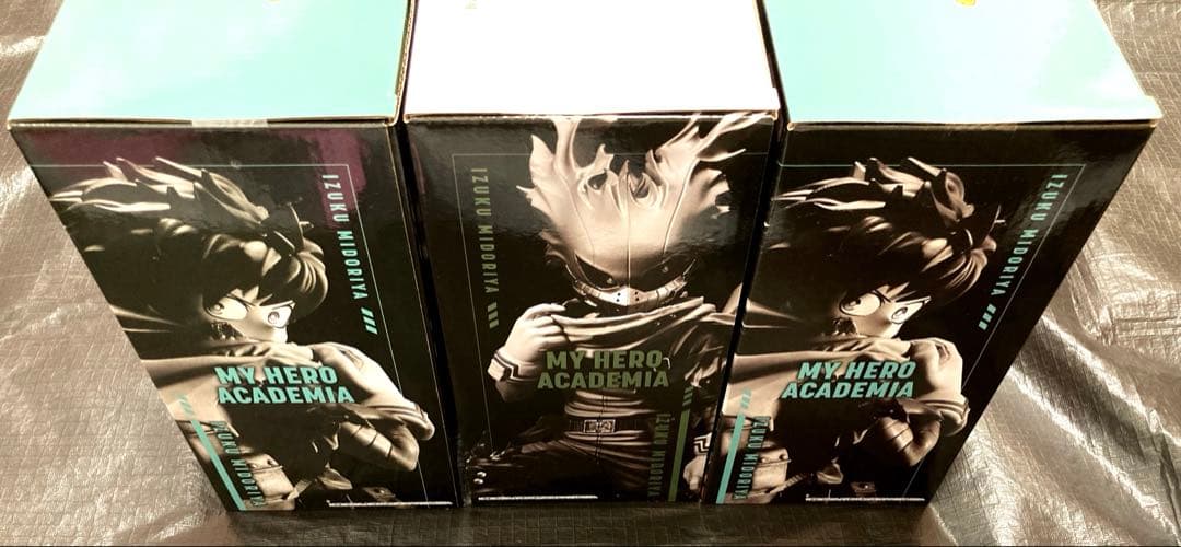 ヒロアカ　一番くじ　意志　フィギュア　A賞　B賞　緑谷　黒デク