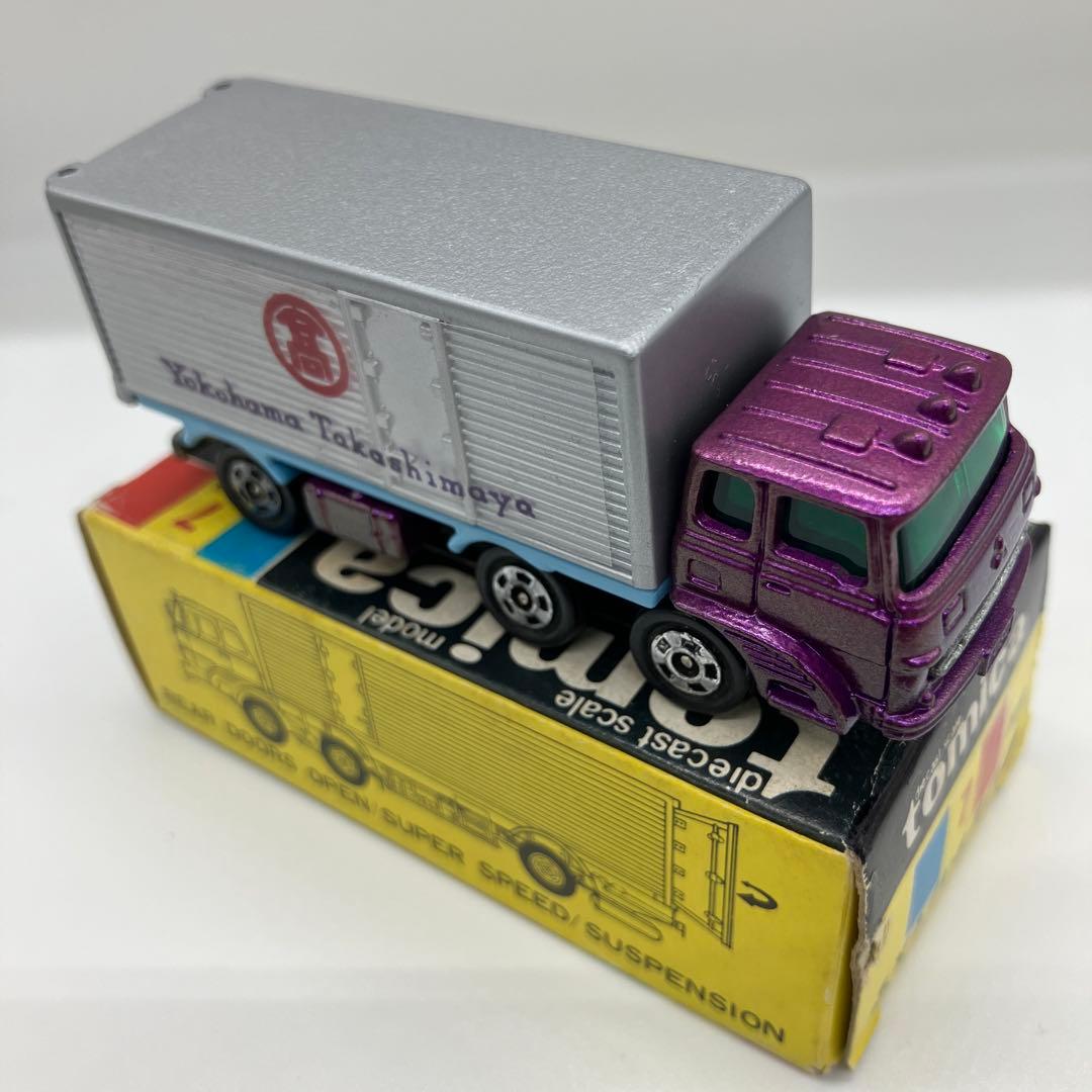 黒箱日本製トミカ高島屋ふそうパネルバン