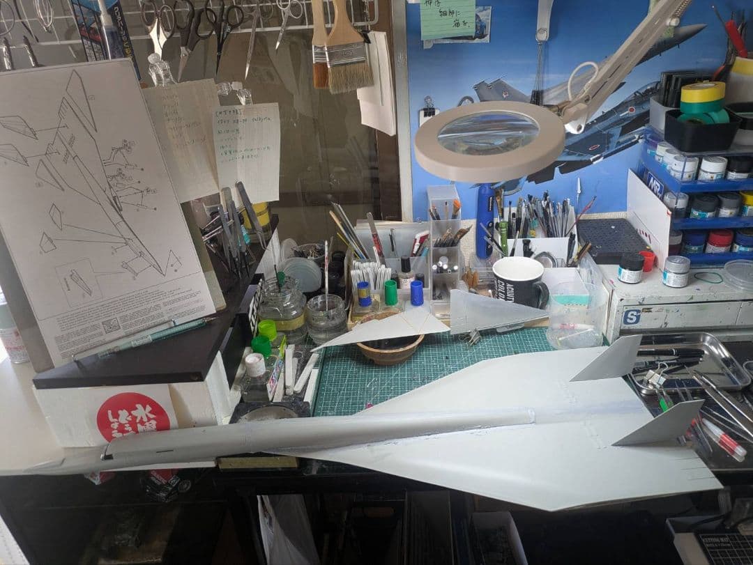 【かずき様】1/72 ITALERI XB-70 Valkyrie①