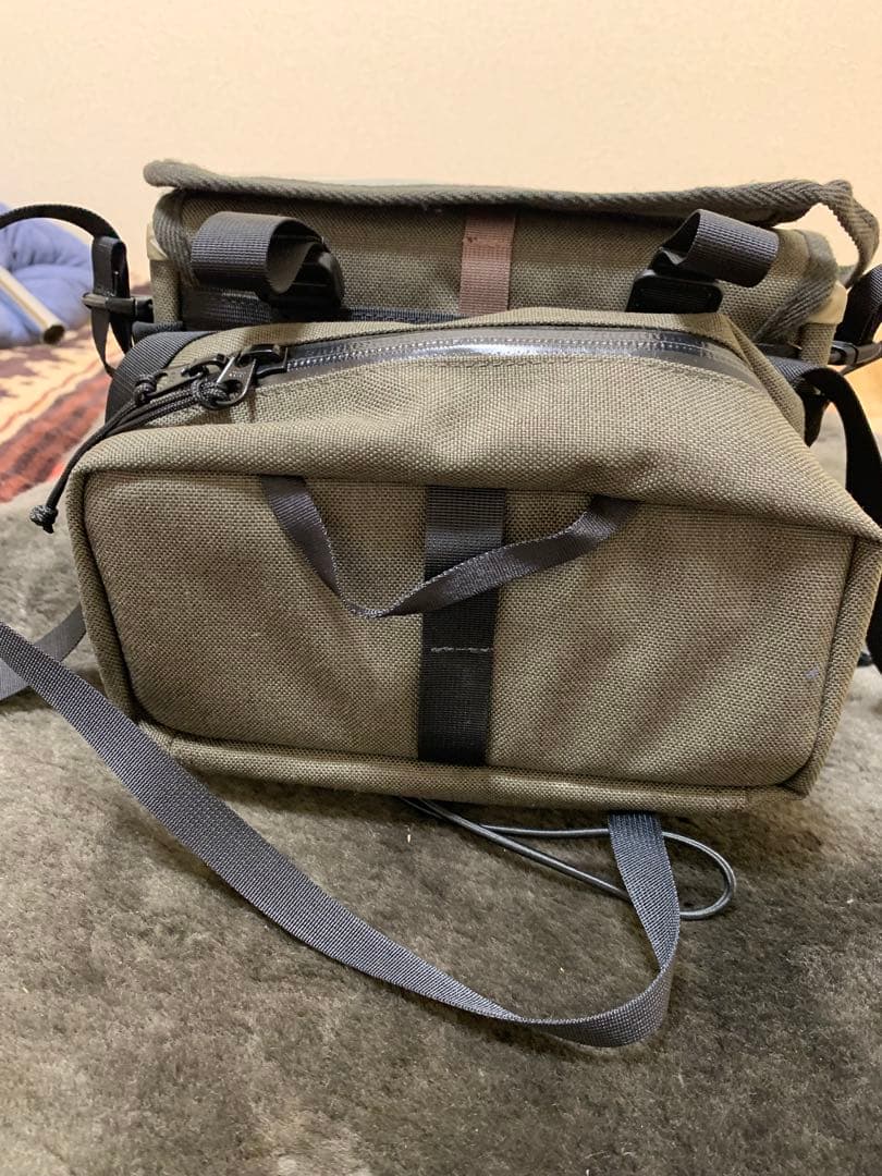 アクセサリー Raw Low Mountain Works Front Bag