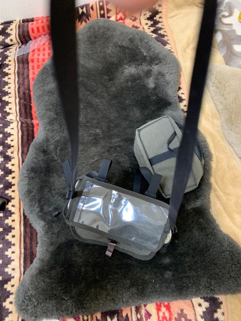 アクセサリー Raw Low Mountain Works Front Bag