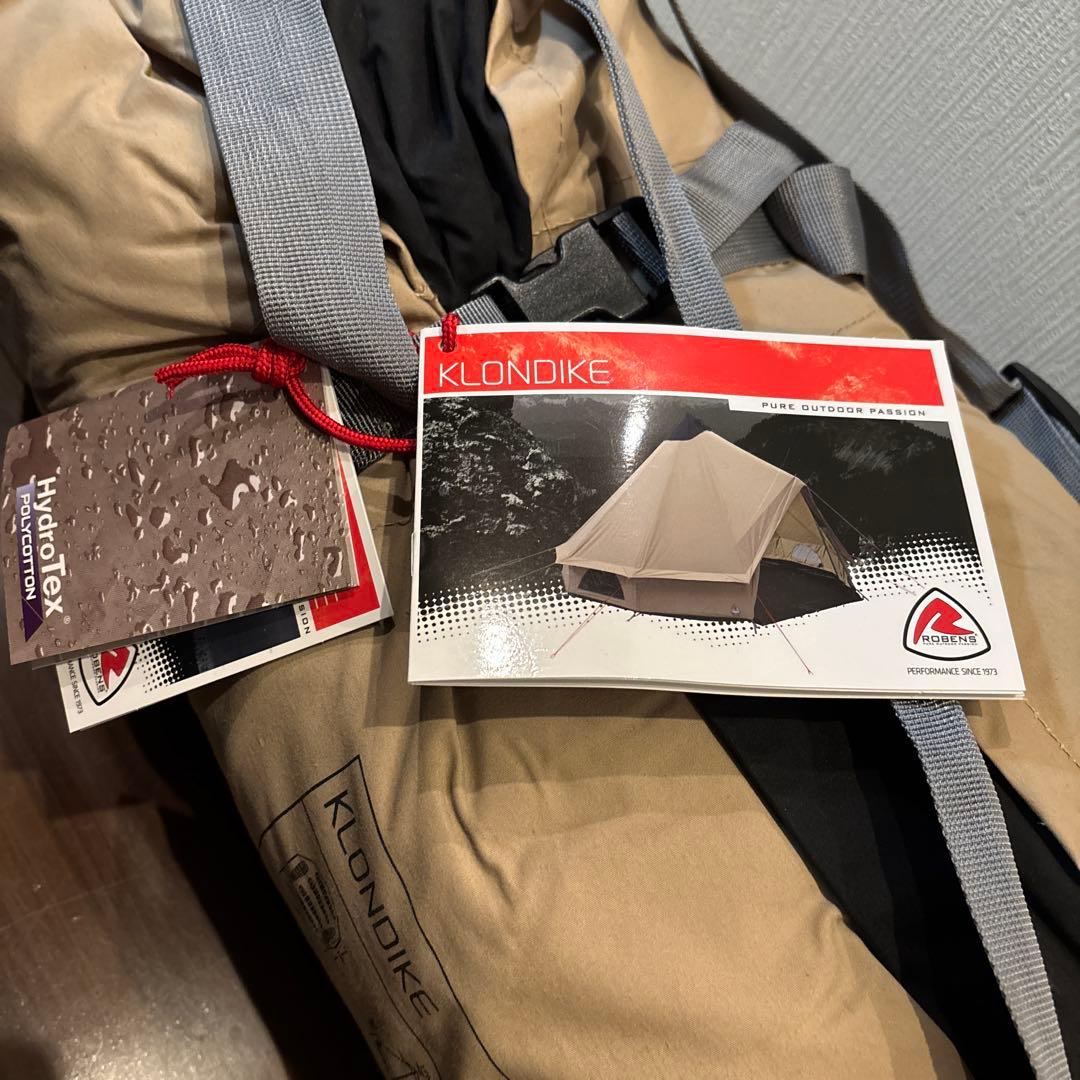 KLONDIKE 未使用　ローベンス　クロンダイク　キャンプテント ベージュ
