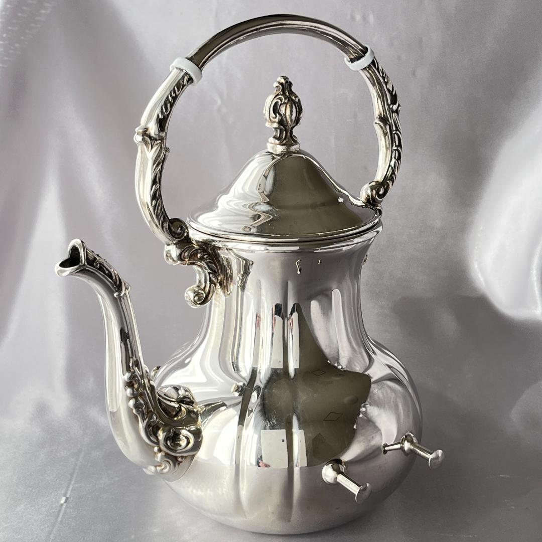 【Towle】 ビクトリアン ティーケトル スタンド / バナー