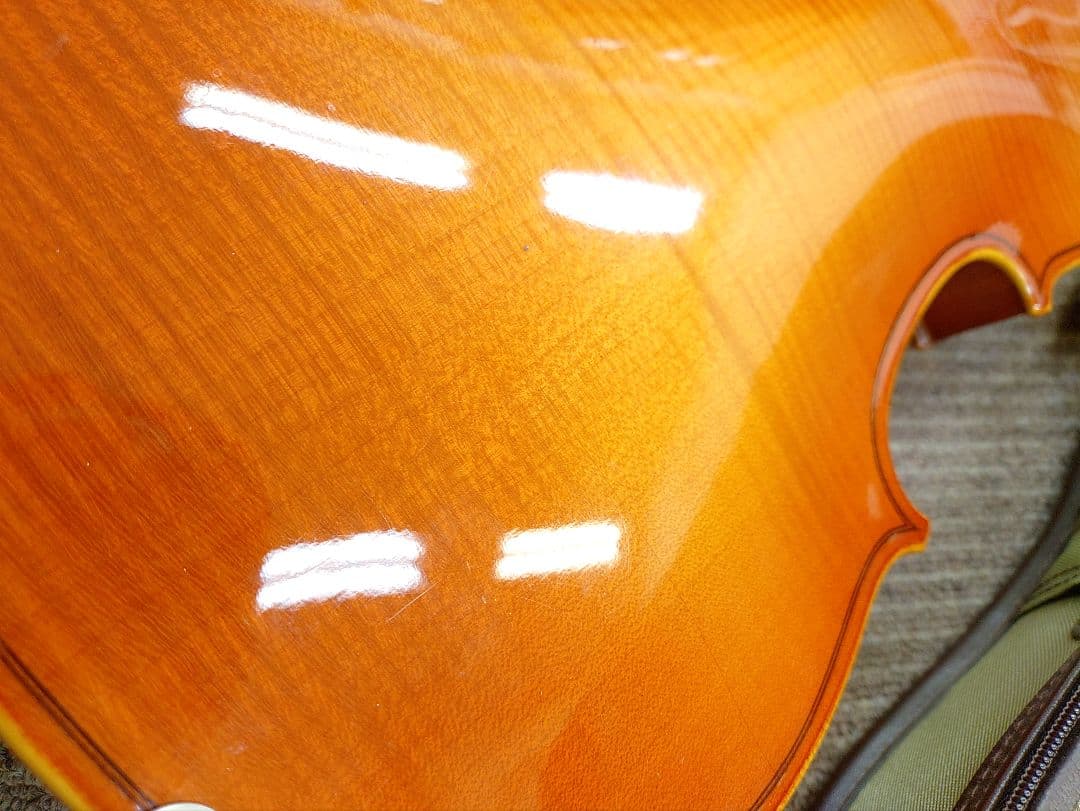 GEWA 3/4バイオリン本体＋スズキ弓＋軽量ケース＋KUN肩当セット