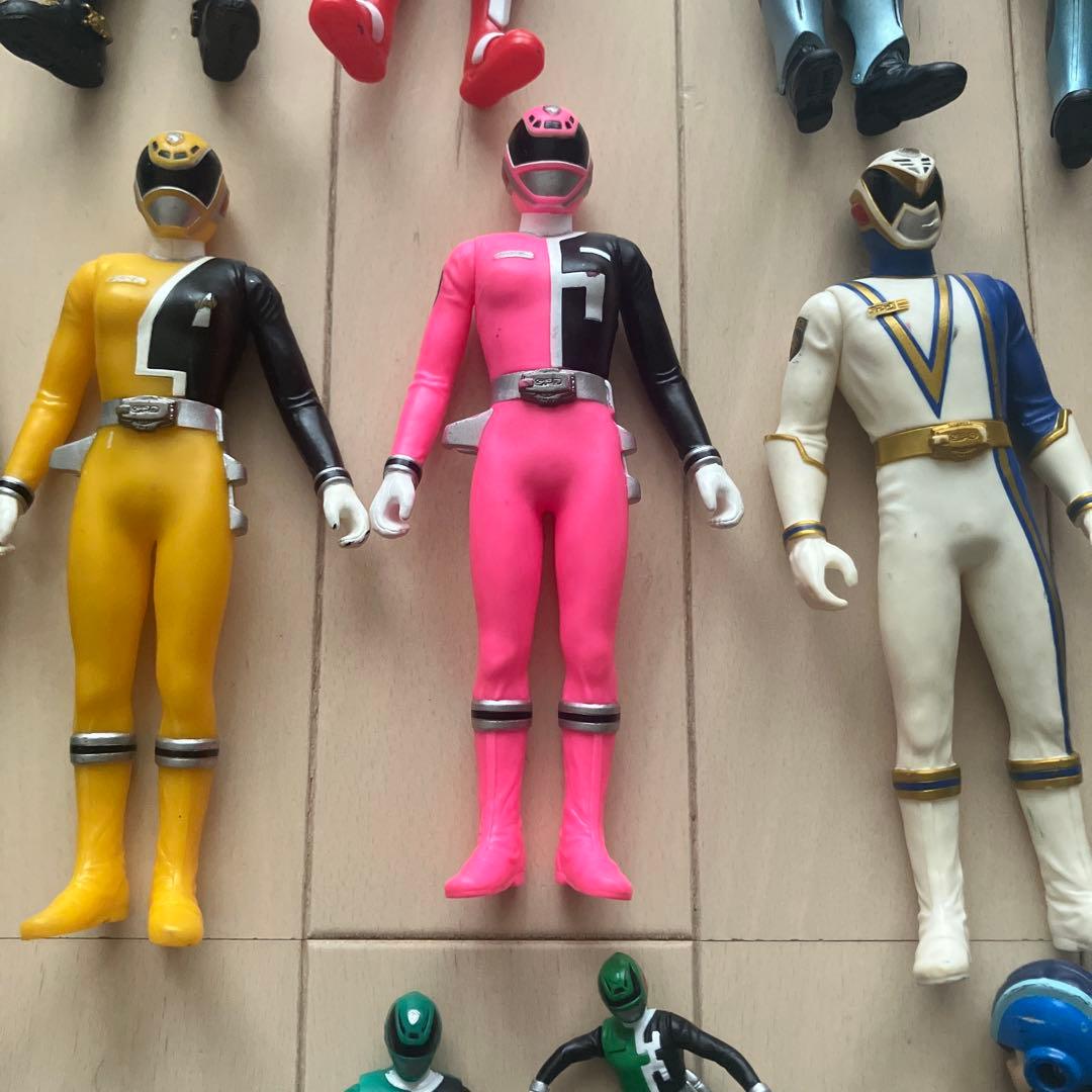 戦隊ヒーロー フィギュアセット