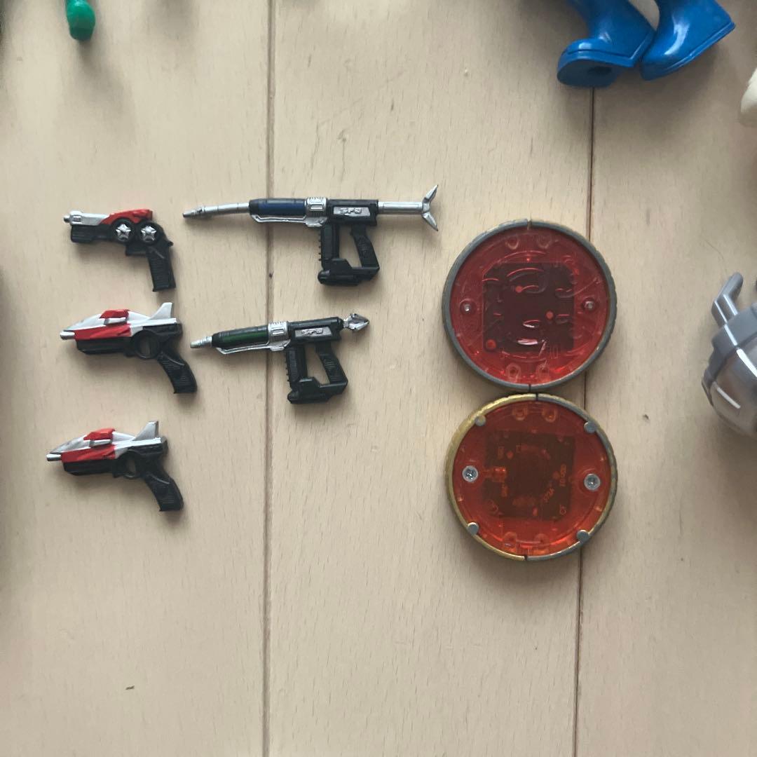 戦隊ヒーロー フィギュアセット