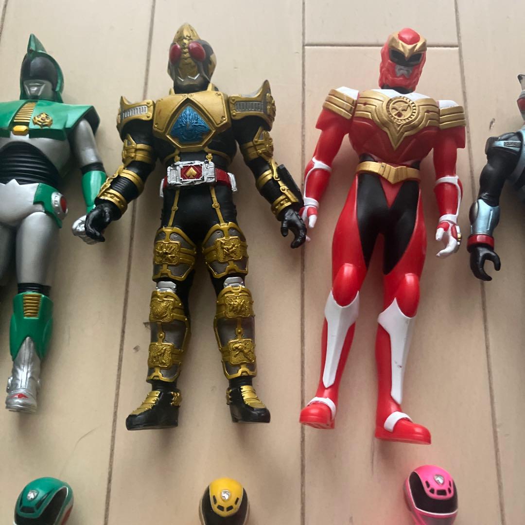 戦隊ヒーロー フィギュアセット