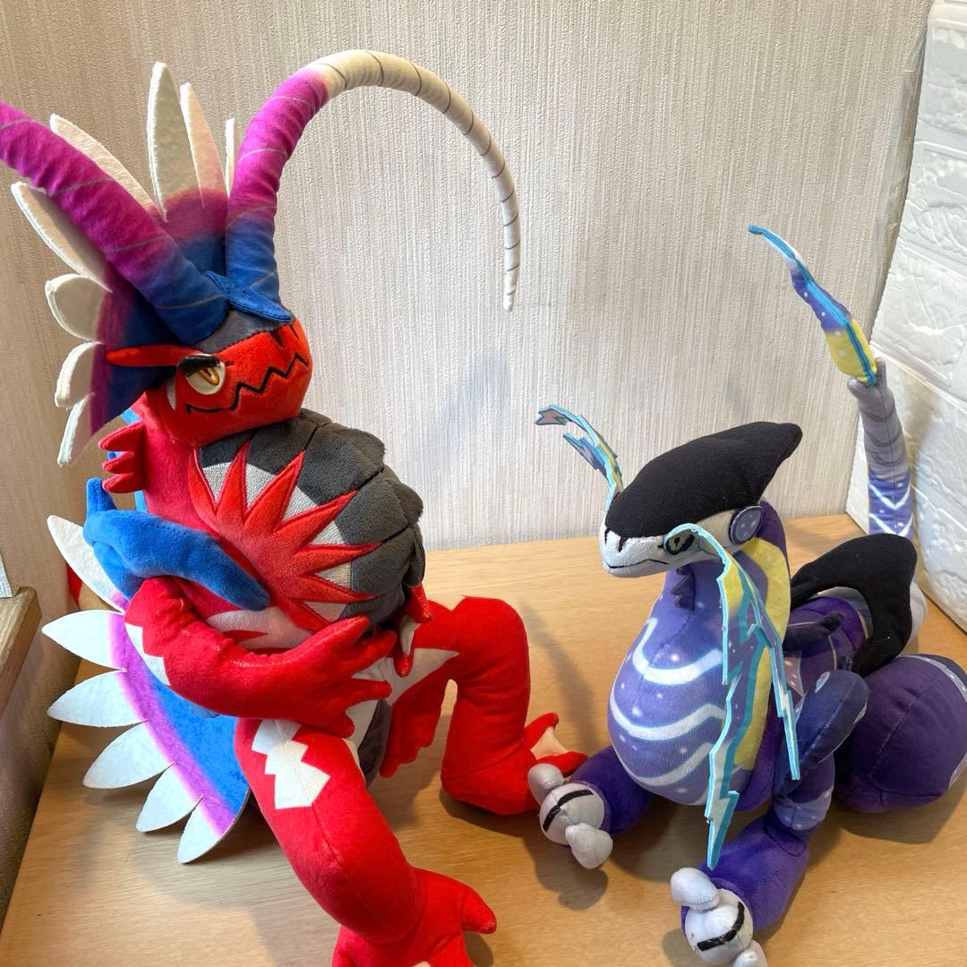 ポケモン　コライドン　ミライドン　ぬいぐるみ　ポケモンセンター　セット