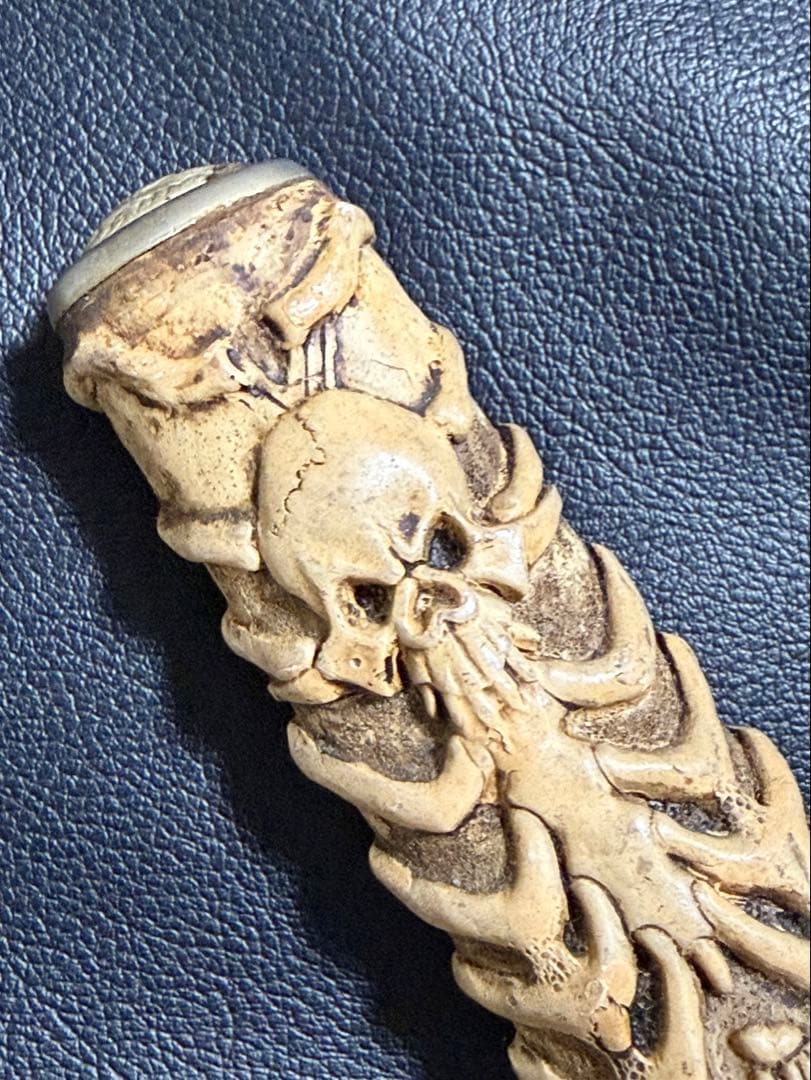 刀　かたな　剣　ナイフ　短刀　髑髏　スカル　手首受け　模造刀　模擬刀　インテリア