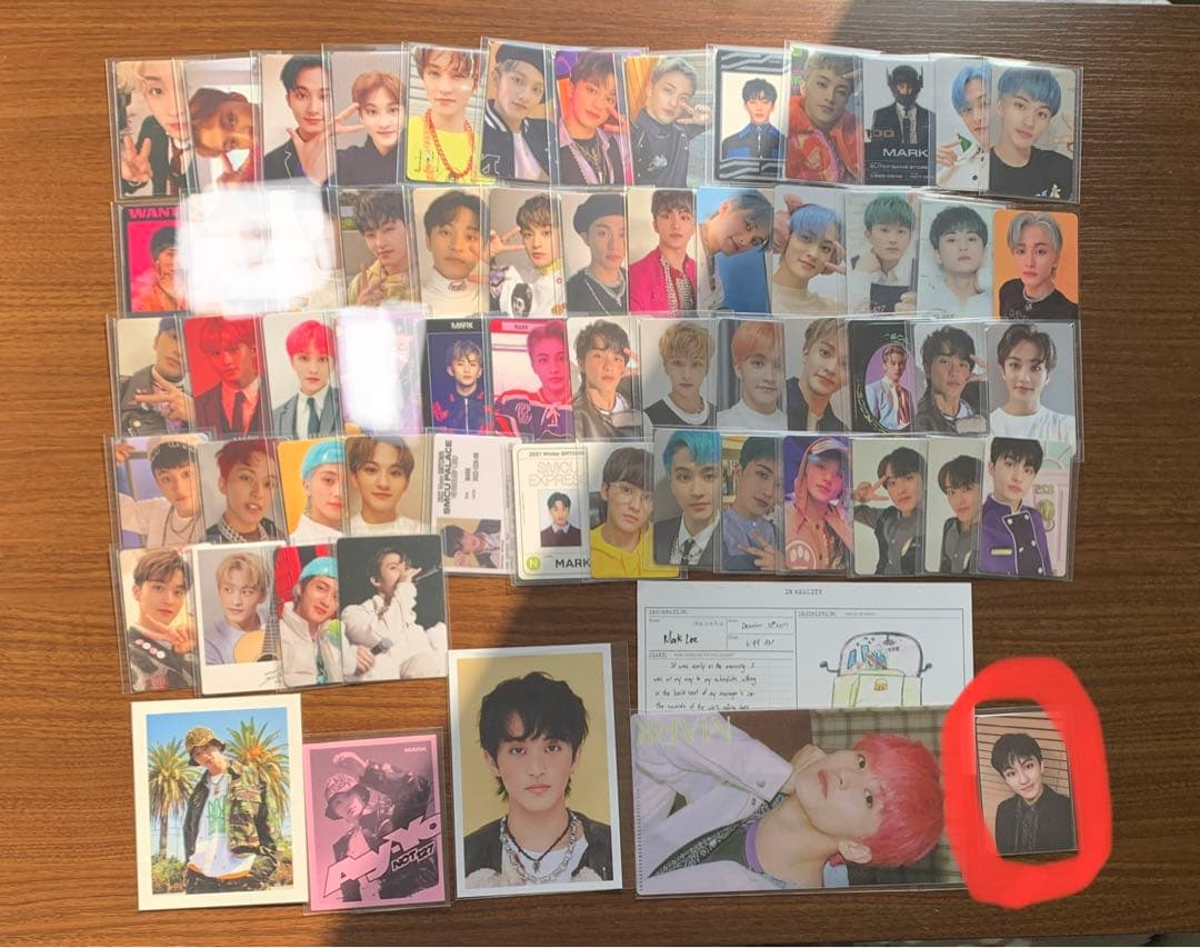 NCT DREAM 127 トレカ ポスカ ヘチャン マーク セット マクドン