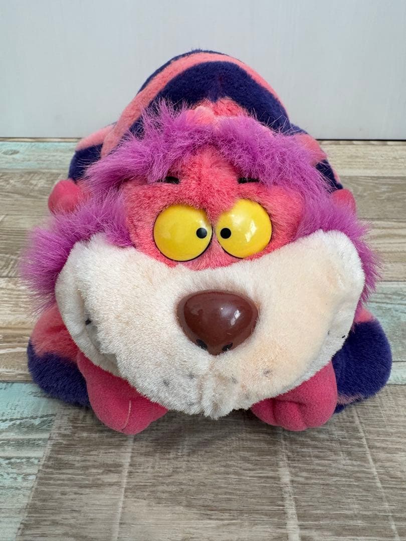 当時物　不思議の国のアリス　チェシャ猫　ディズニー　ぬいぐるみ　大きめ