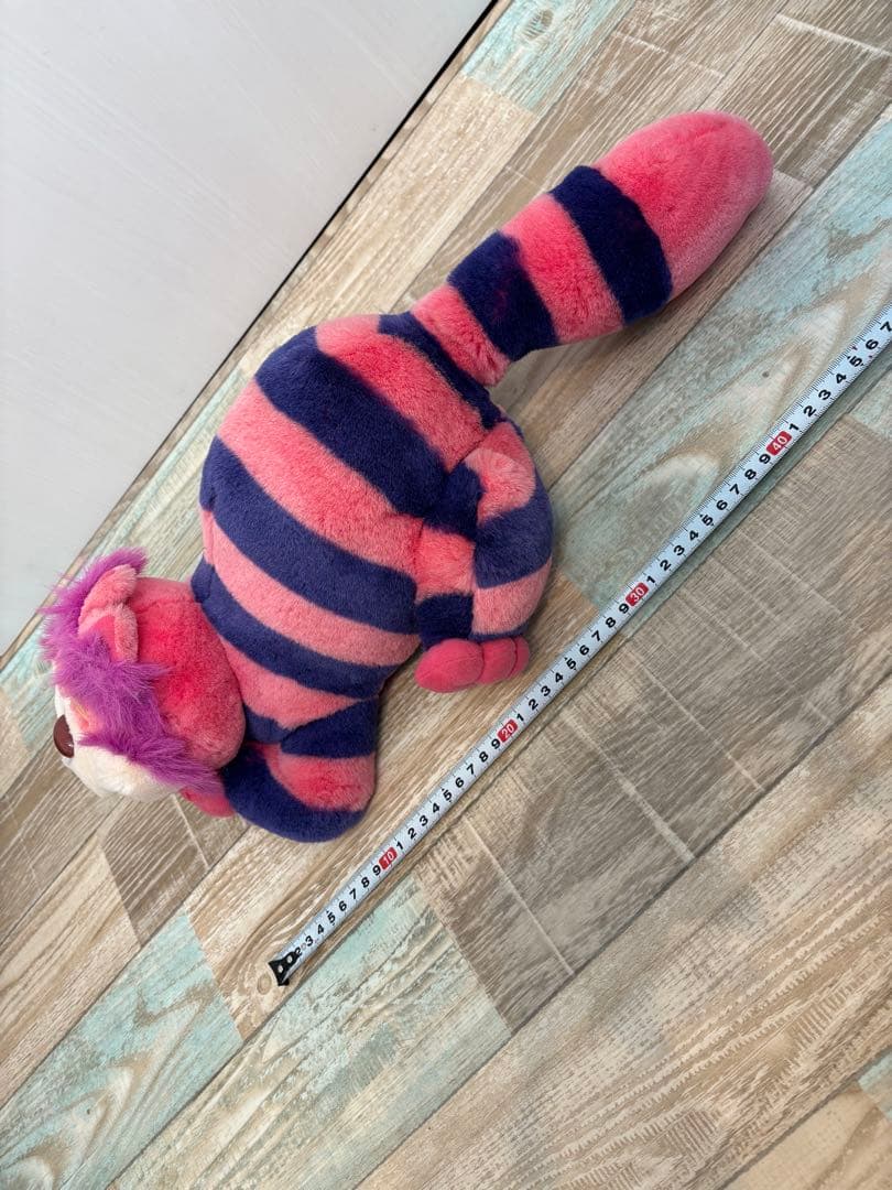 当時物　不思議の国のアリス　チェシャ猫　ディズニー　ぬいぐるみ　大きめ