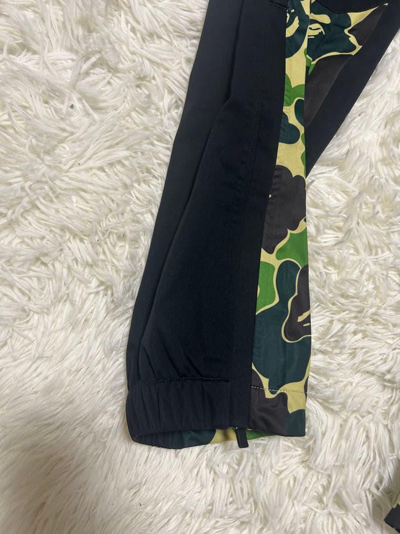【極美品】アディダス×A BATHING APE　カモ　パンツ　サイズM