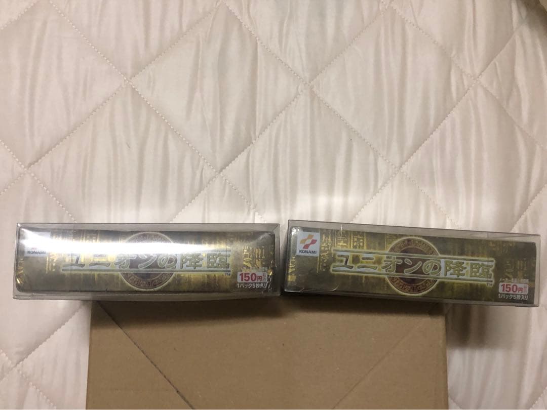 本日まで値下げ　ユニオンの降臨　未開封BOX×2