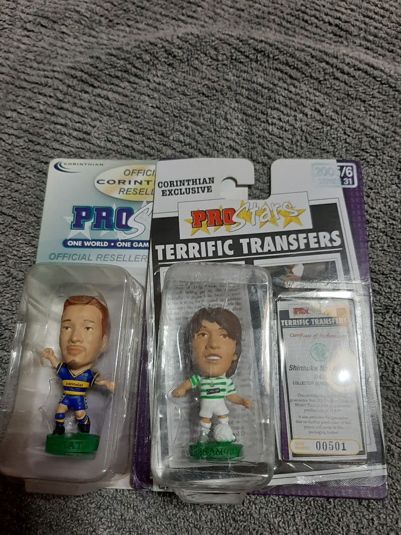 コリンシアン プロスターズ 日本人セット サッカー フィギュア