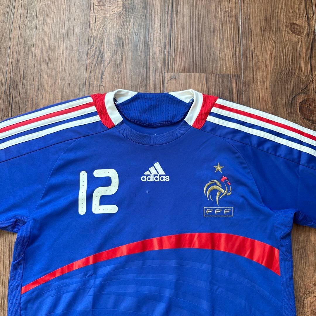 adidas アンリ フランス代表　サッカーユニフォーム　07／08