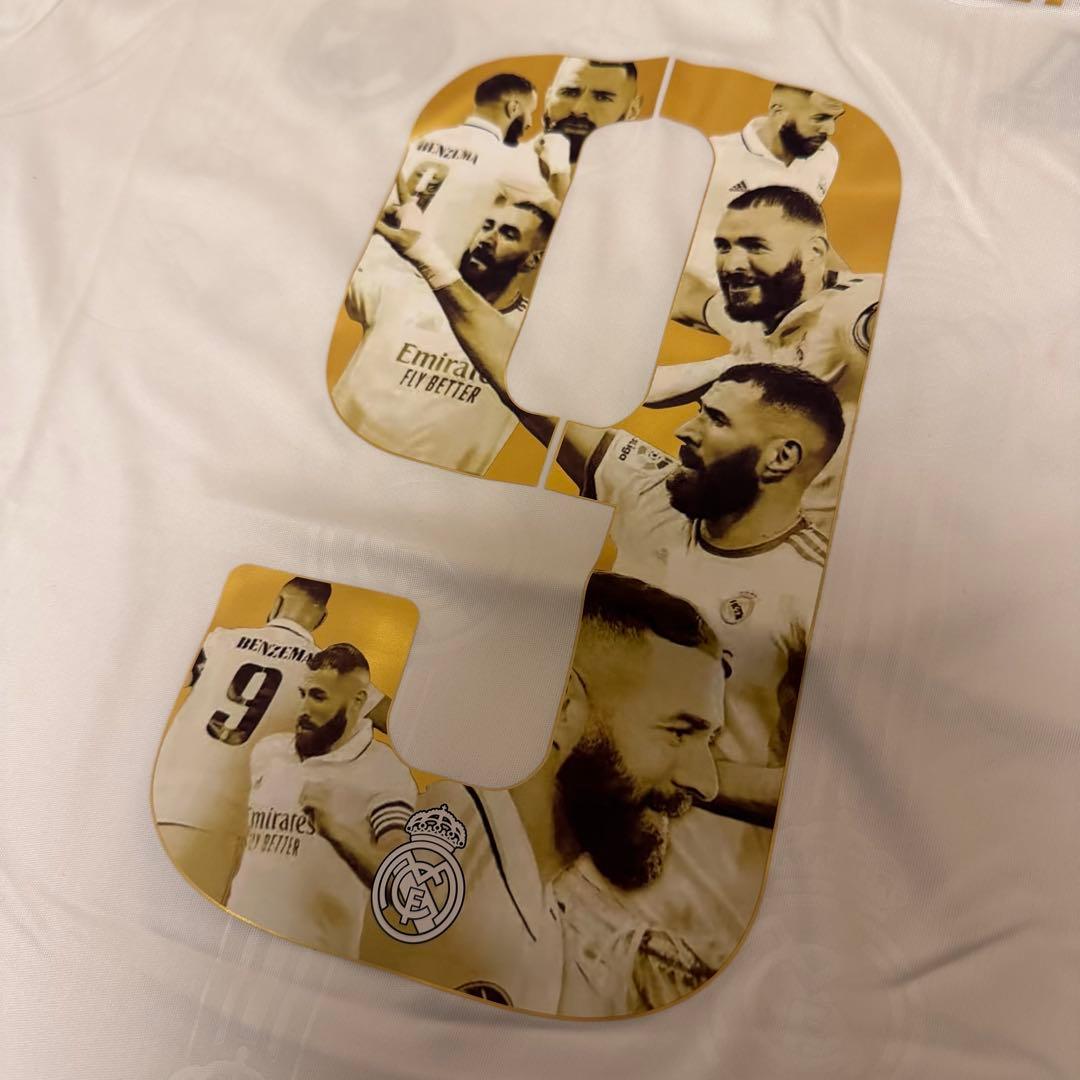 レアル・マドリード ベンゼマ 9 2022 バロンドール 受賞記念 ユニフォーム
