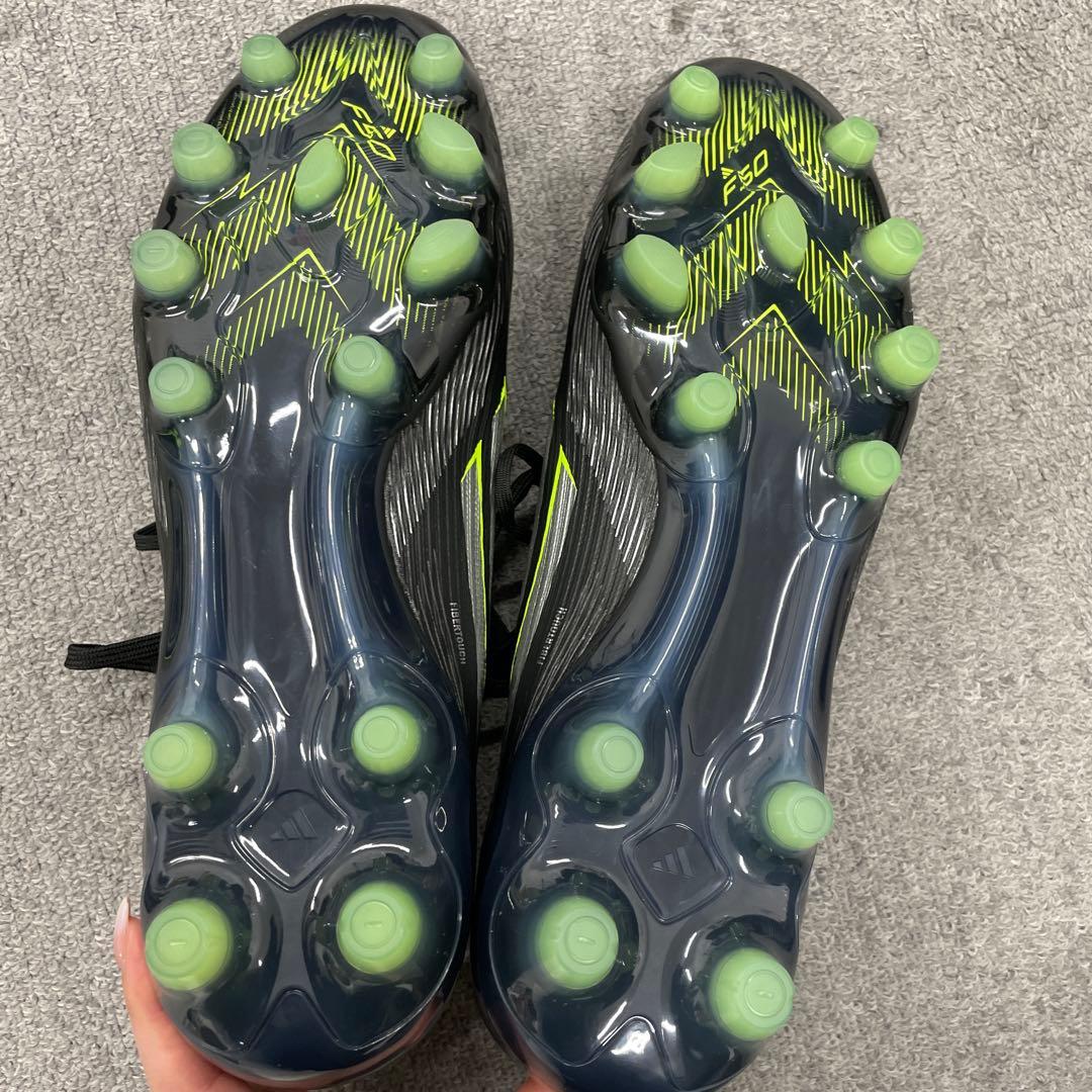 adidas F50 ブラック/イエロー スパイク　26.5 2443