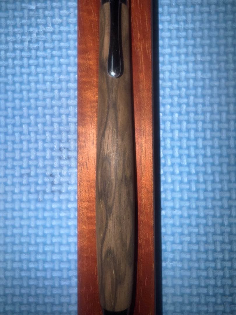 工房楔　黒柿孔雀杢　ペンシル