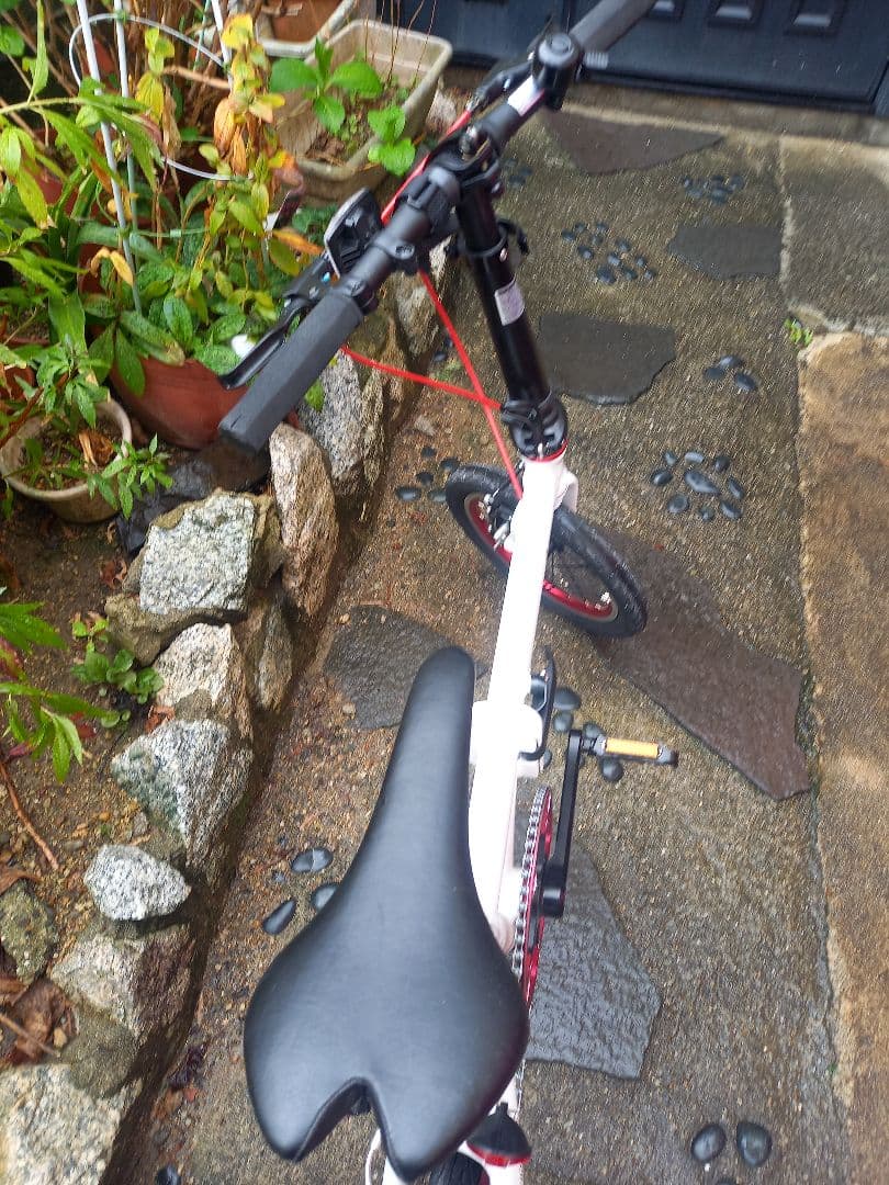 RENULT 折りたたみ自転車 ホワイト14インチ