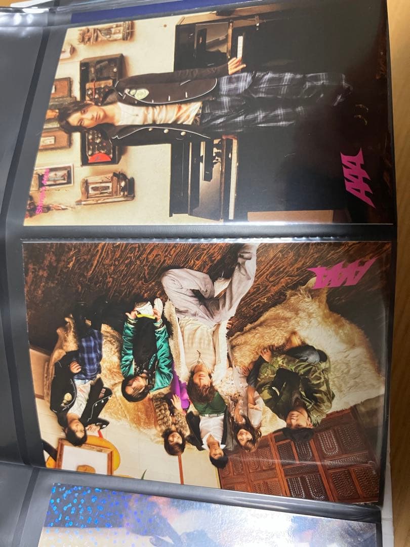 AAA トレーディングカード　ファイル付き