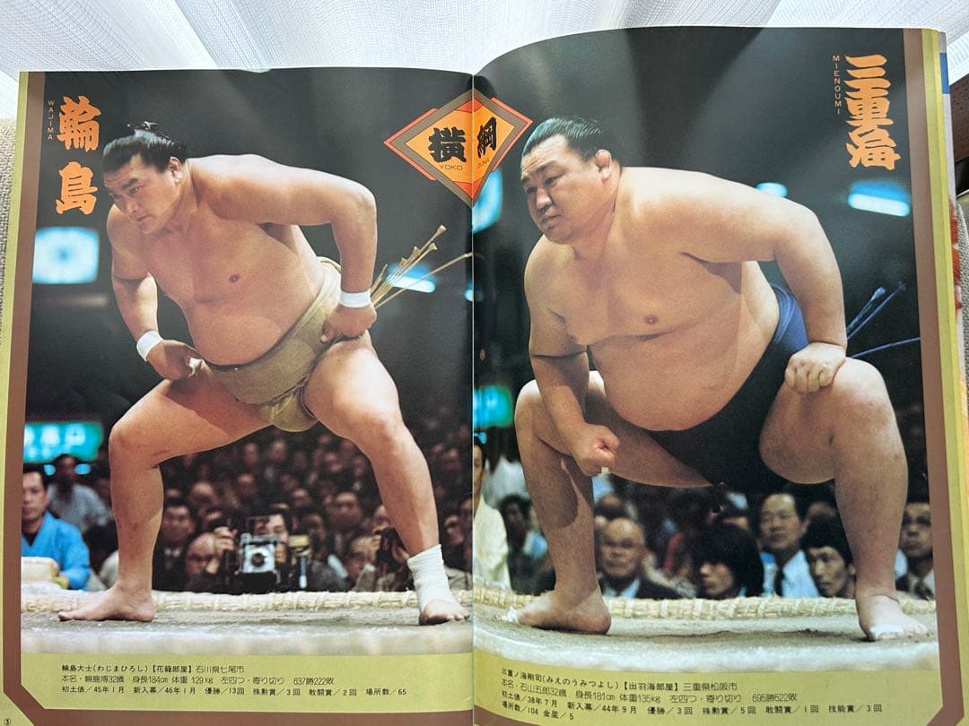 大相撲 九月場所 パンフレット 冊子 1980年 昭和55年