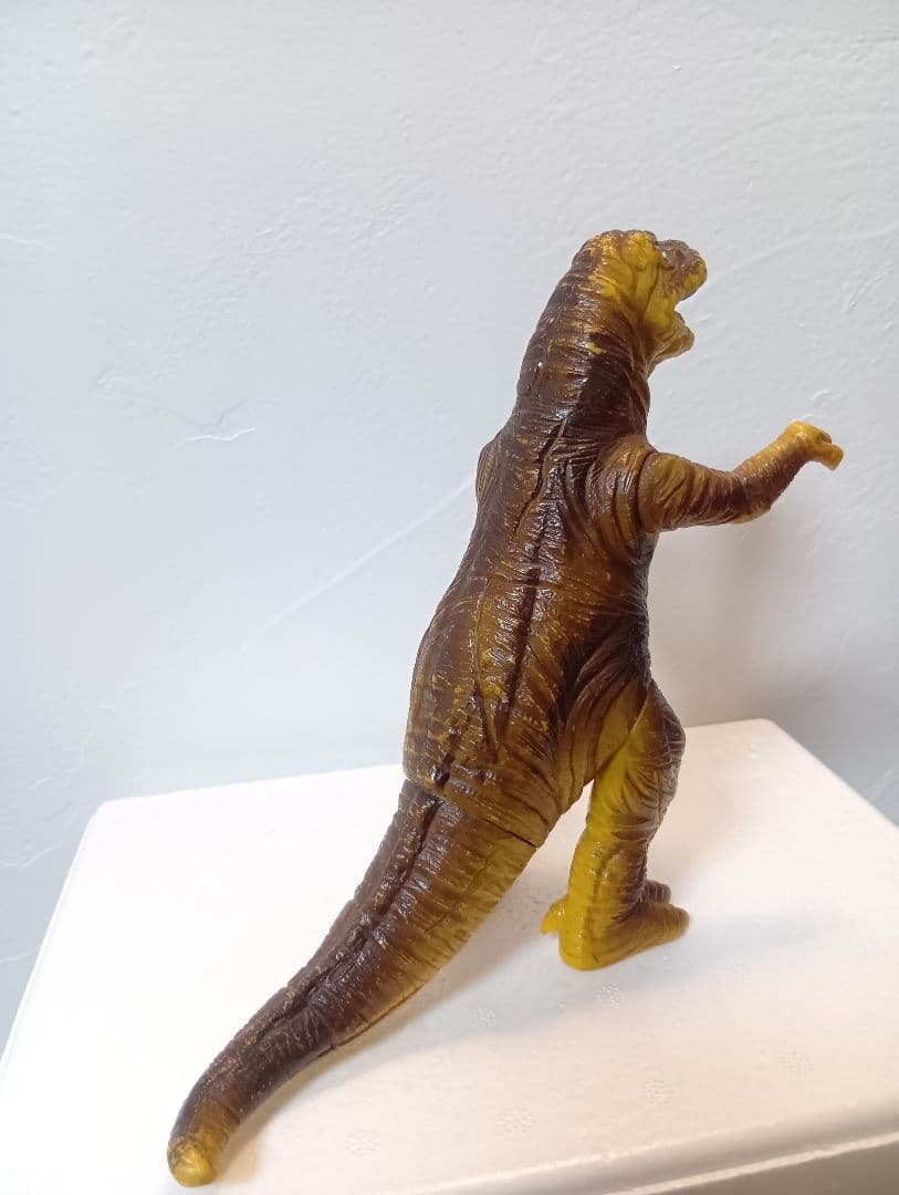 【当時物・希少・昭和レトロ】チラノザウルス　日東河田ソフト怪獣シリーズ