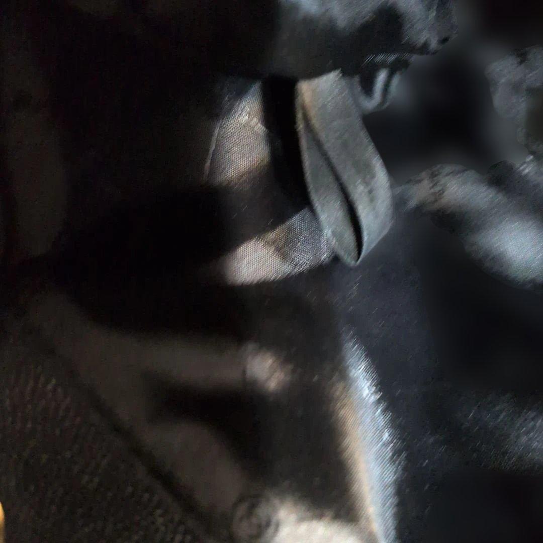 #CHANEL ブラックレザー ハンドバッグ　ノベルティ正規品ノベルティシール有