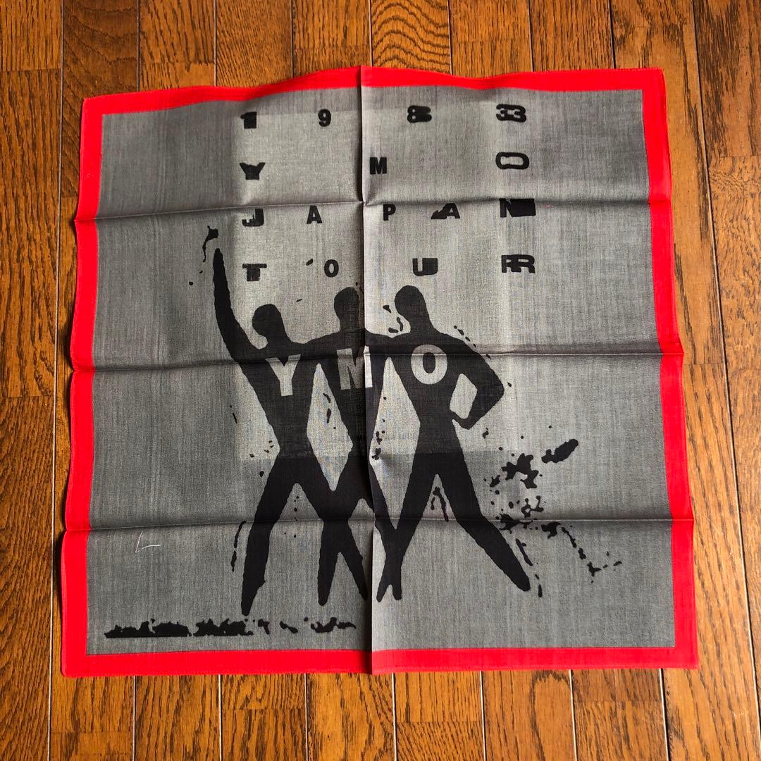 YMO 1983 JAPAN TOUR パンフレット　バンダナ付き