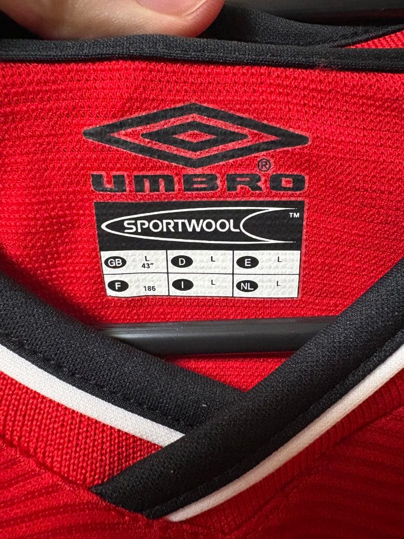 【正規品・タグ付き】 ベッカム マンチェスターユナイテッド 00/02