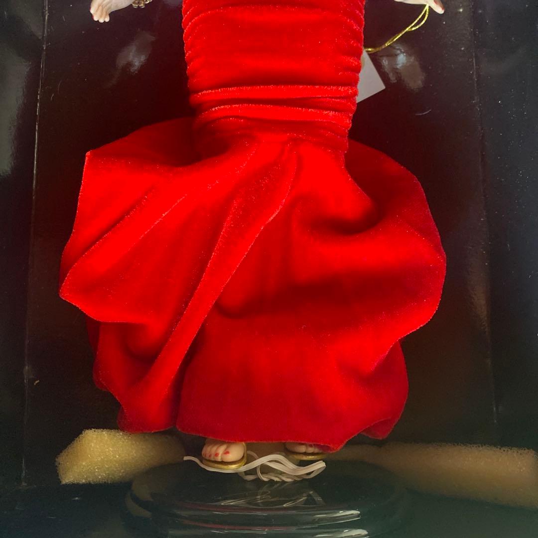 マリリン・モンロー フィギュア 赤ドレス ビンテージ　フランクリン・ミント