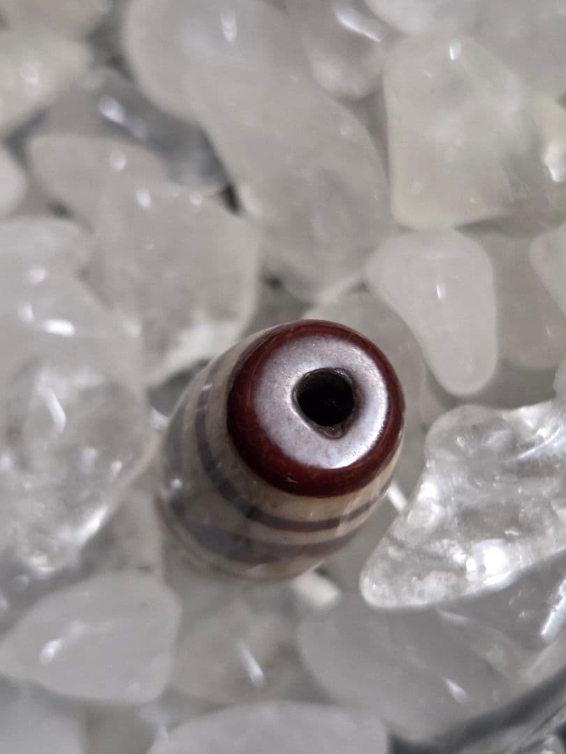 955　専用です。　上肯　双虎牙天珠　龍紋　希少　dzibeads！