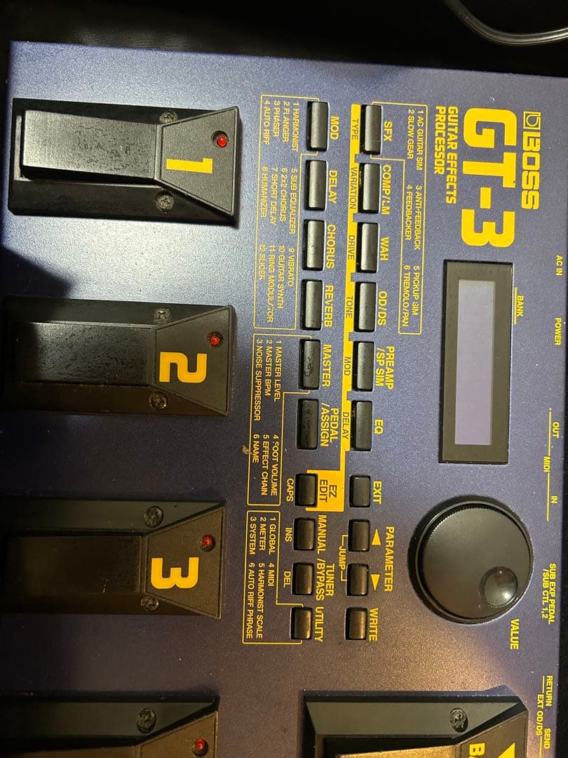 BOSS GT-3 ギター マルチエフェクター