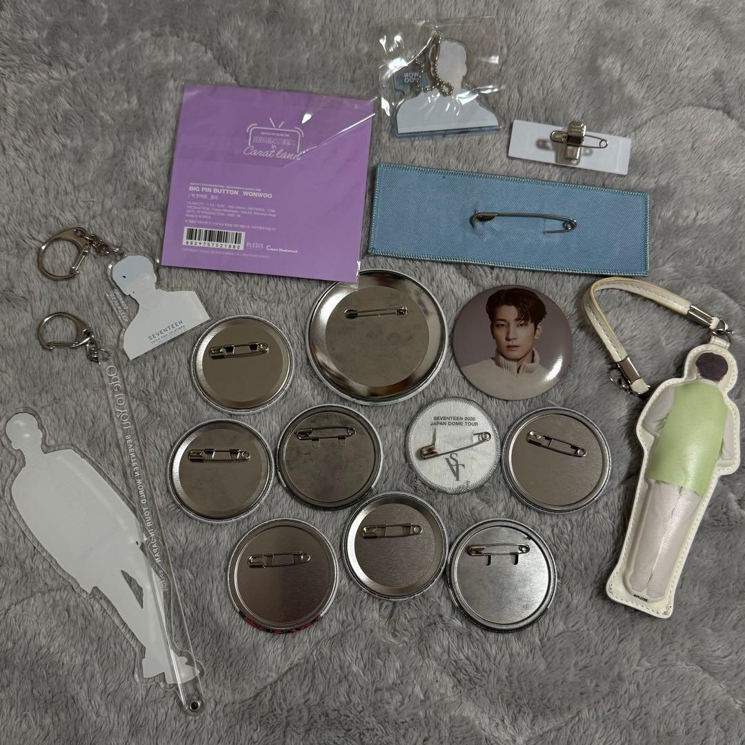 SEVENTEEN ウォヌ　缶バッジ