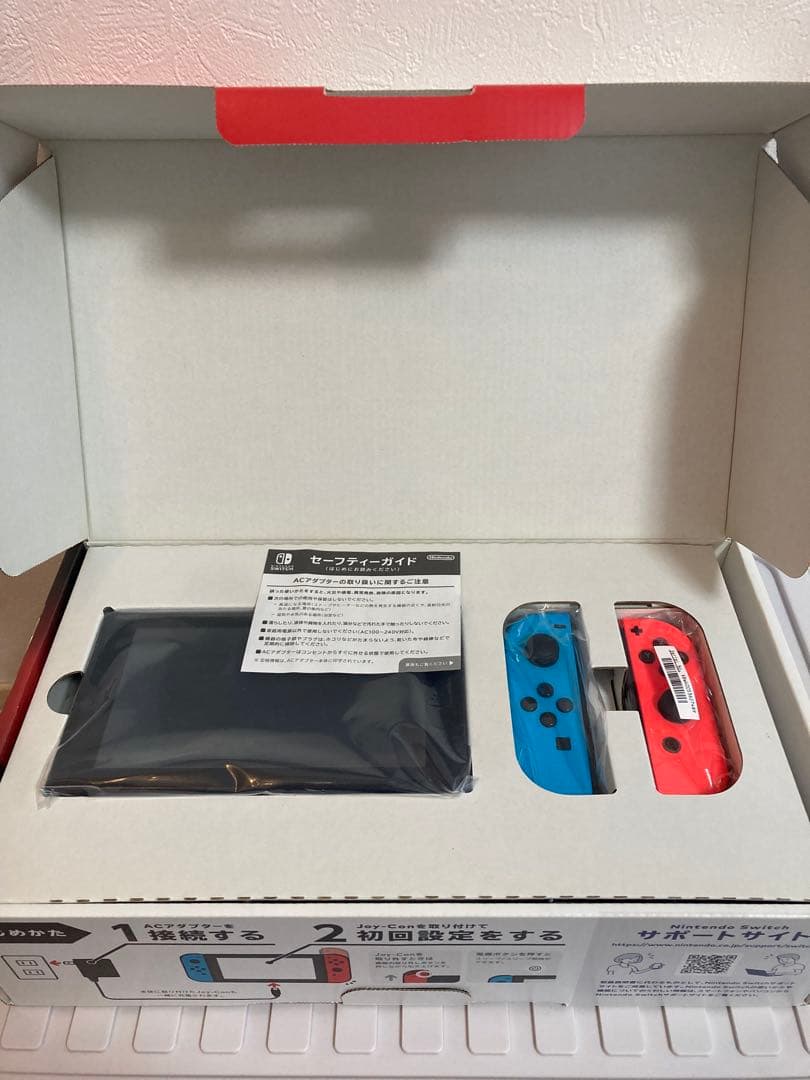 【ジャンク品、箱付き】Nintendo Switch 本体