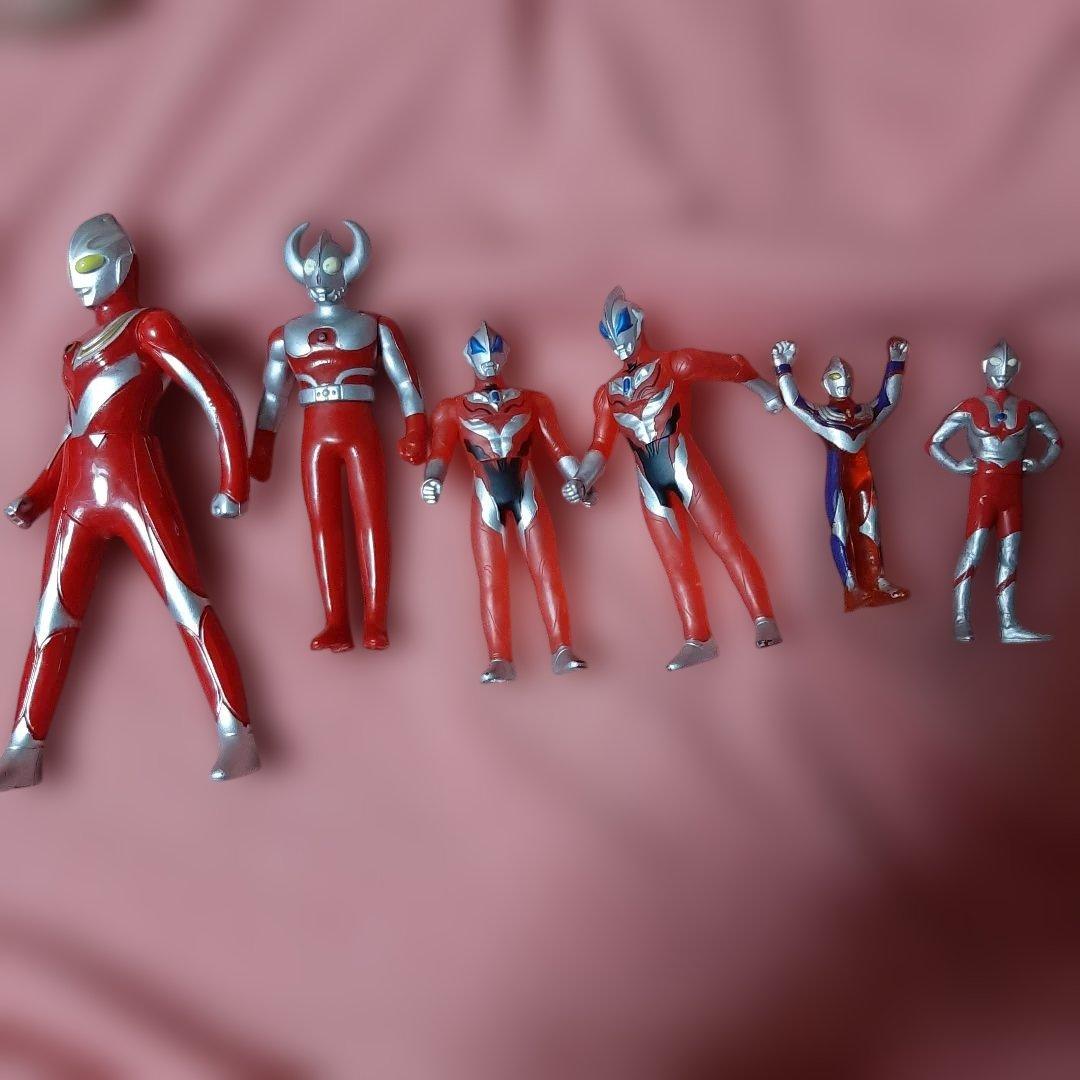 まとめ売り◆レトロ◆大人気ウルトラマンソフビ◆ウルトラマンギンガ怪獣シリーズ